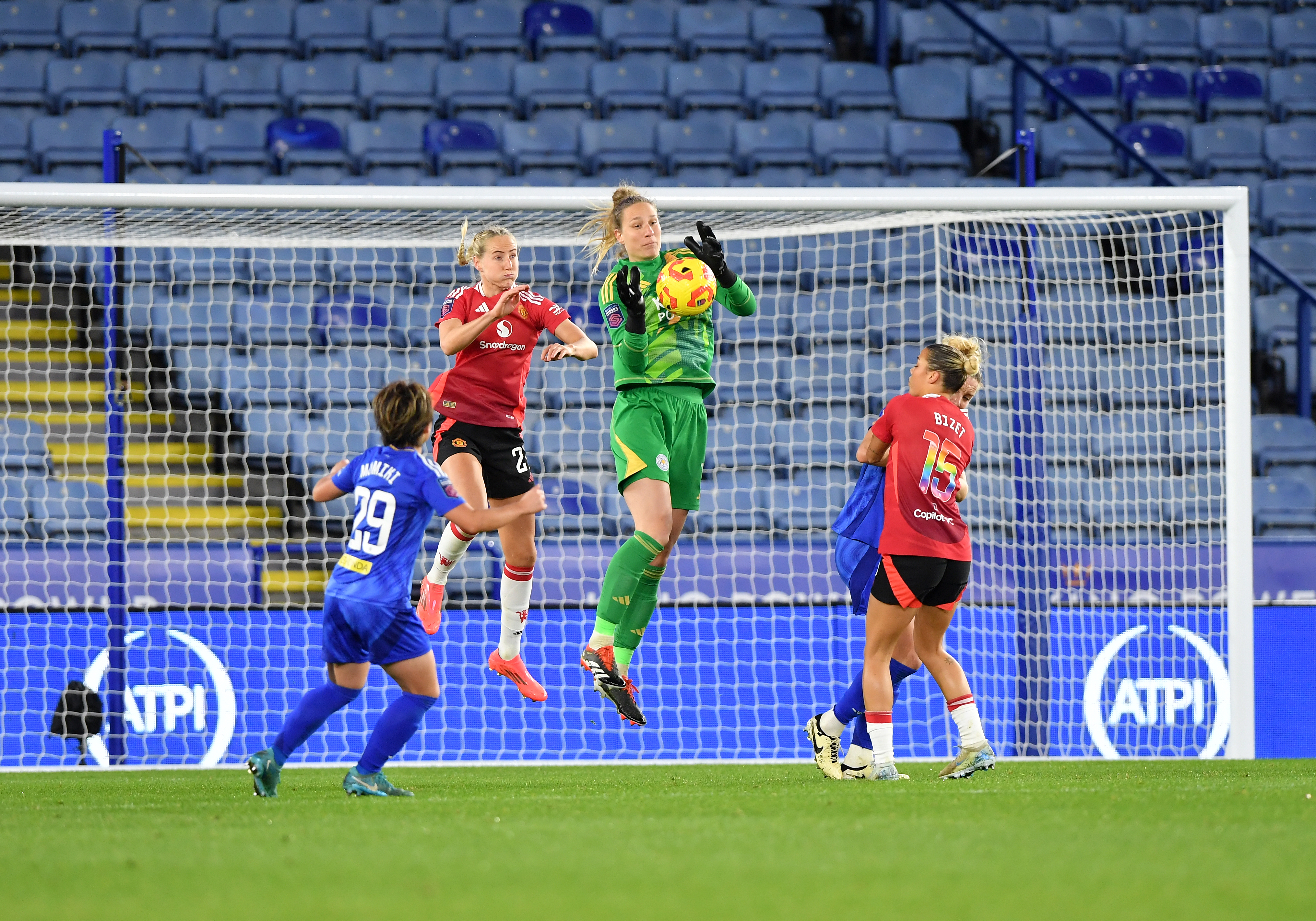 Leicester city v manchester united barclays women's super league